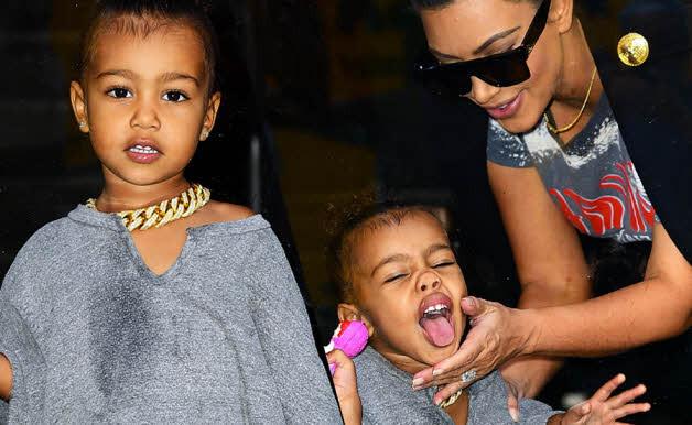 ¡¡LA HIJA DE KIM KARDASHIAN SE ENFRENTA A LOS PAPARAZZIS!!