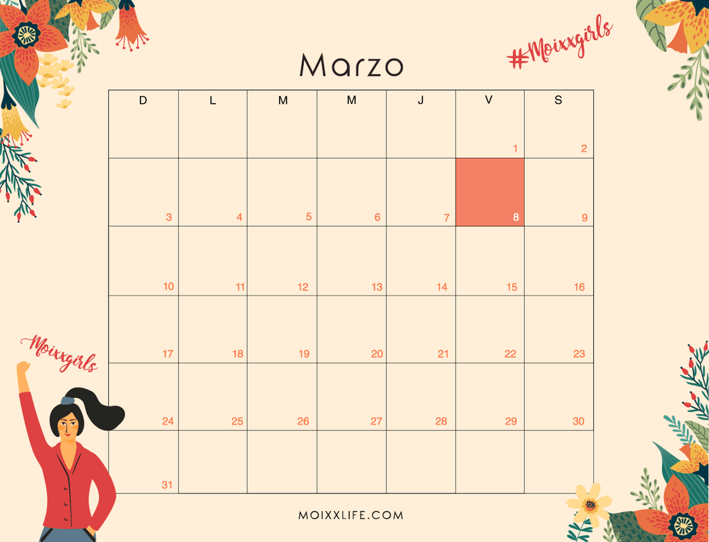 PLANNER Y CALENDARIO MARZO 2019 (DESCARGABLE)