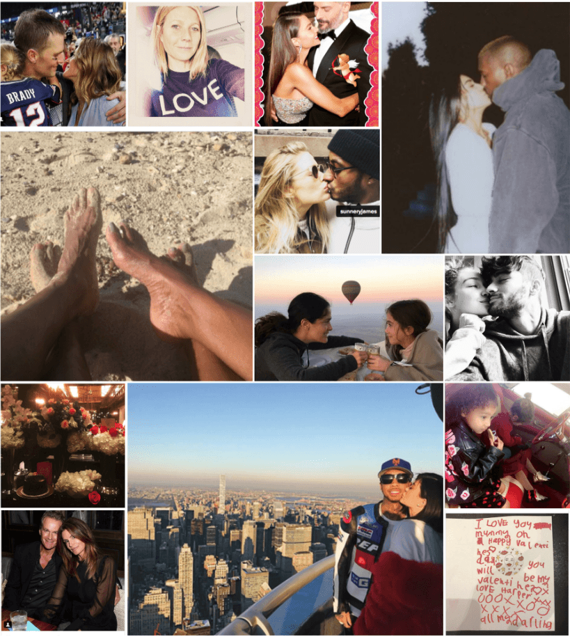 ASI PASARON SAN VALENTIN LAS CELEBS