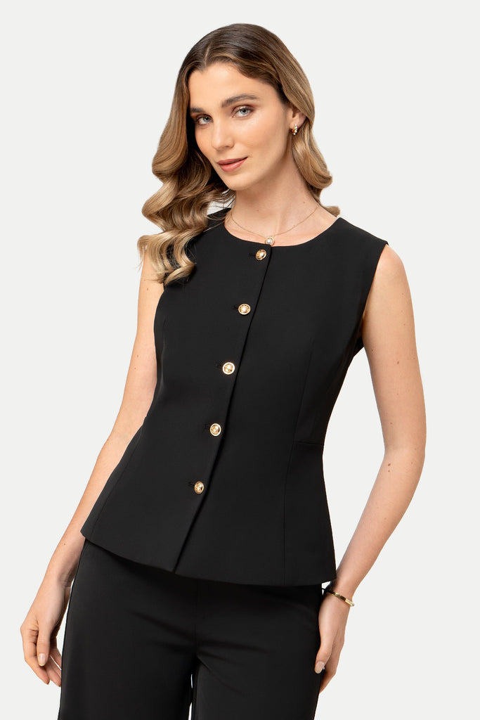 Chaleco Sastre Marian CHALECOS MOIXX Negro S 