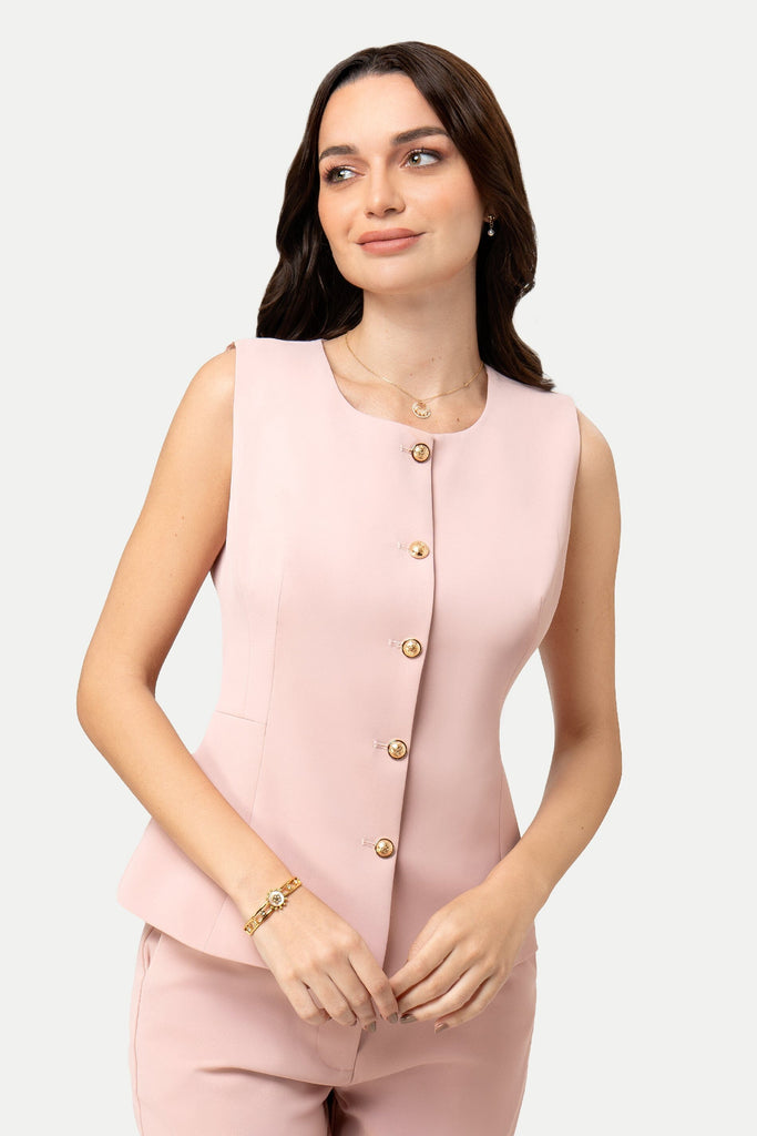 Chaleco Sastre Marian CHALECOS MOIXX Rosado S 