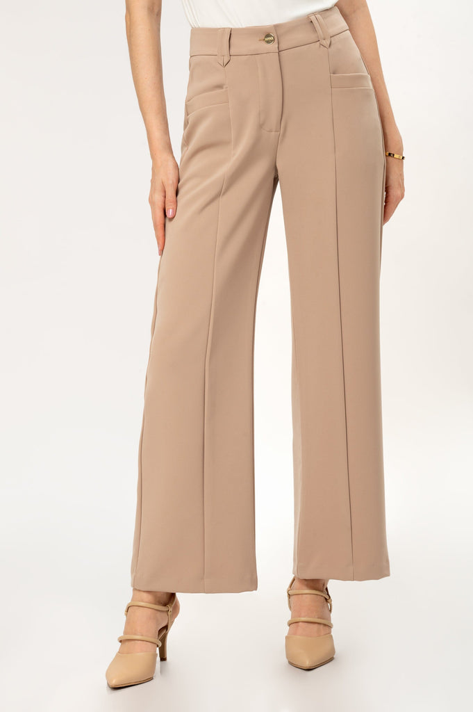 Pantalon Wide Leg Beli PANTALONES MOIXX Beige S 