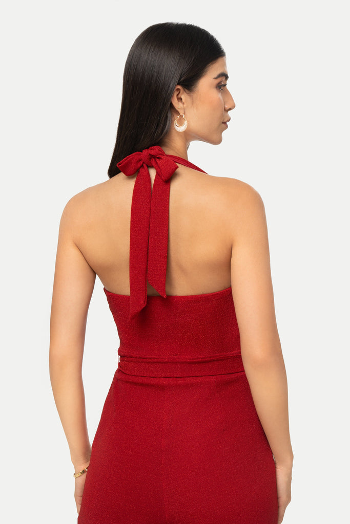 Enterizo Cuello Halter Idalis ENTERIZOS MOIXX 