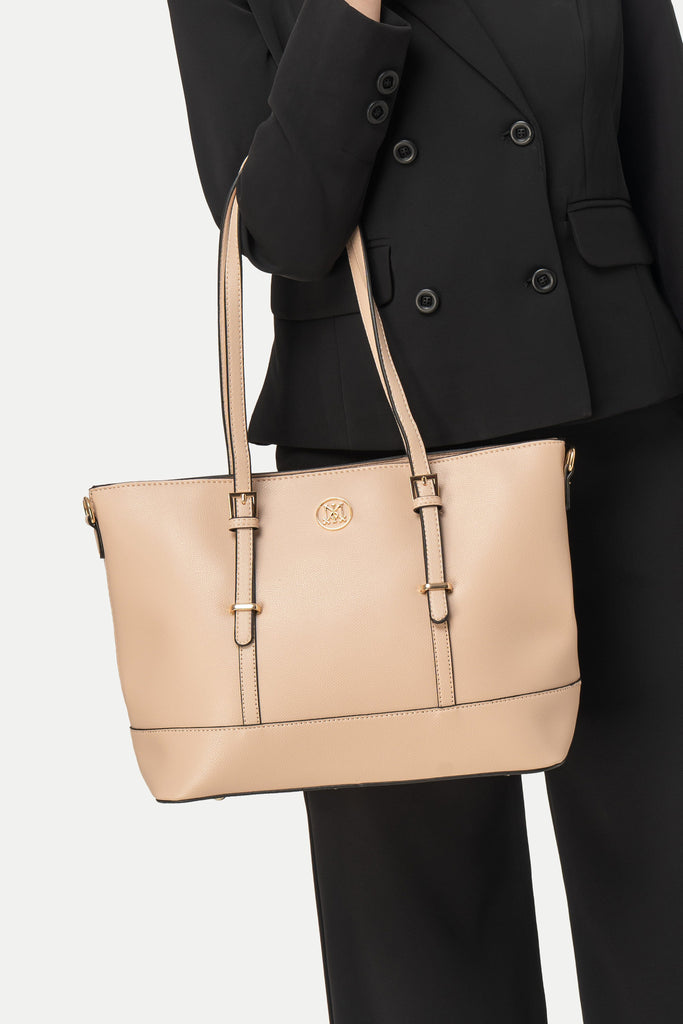 Bolso Carrie Largo BOLSOS MOIXX Beige 