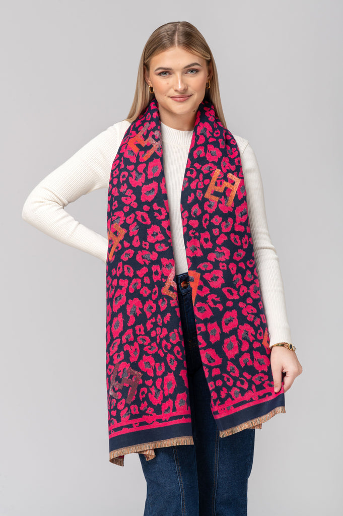 Bufanda Cleo BUFANDAS MOIXX Fucsia 