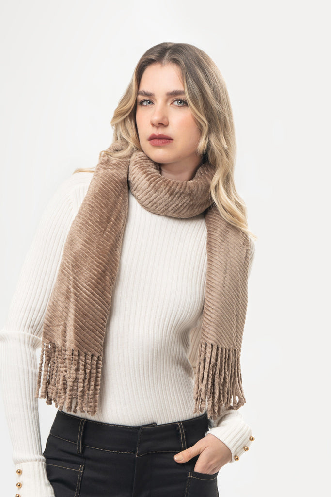 Bufanda Mabel BUFANDAS MOIXX Marron Claro 
