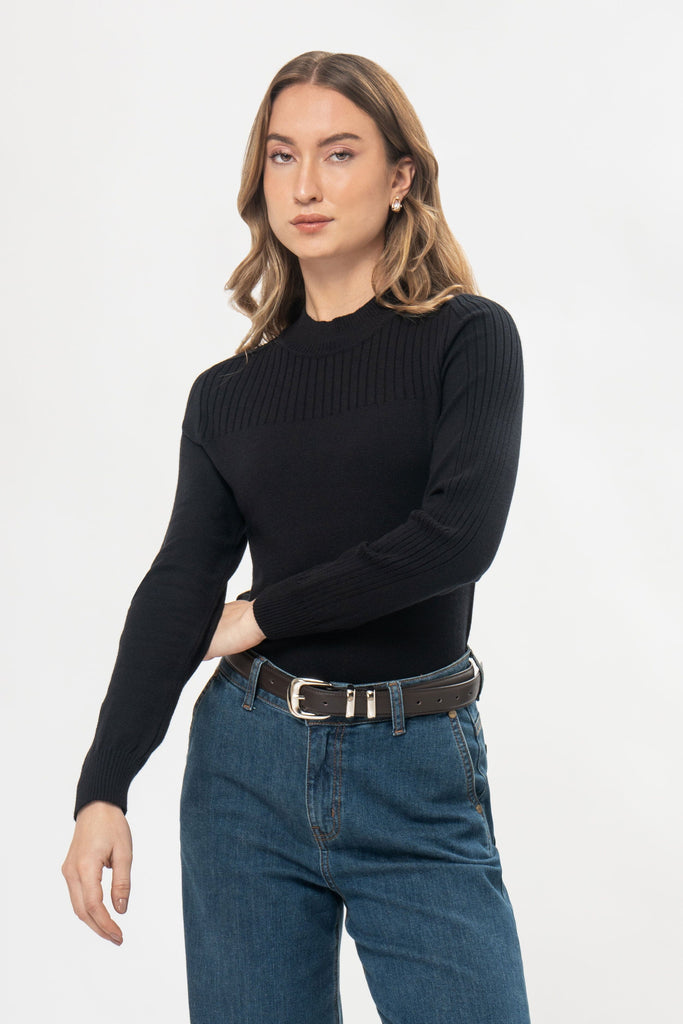 Cafarena Manga Larga Lilia CAFARENAS MOIXX Negro S 