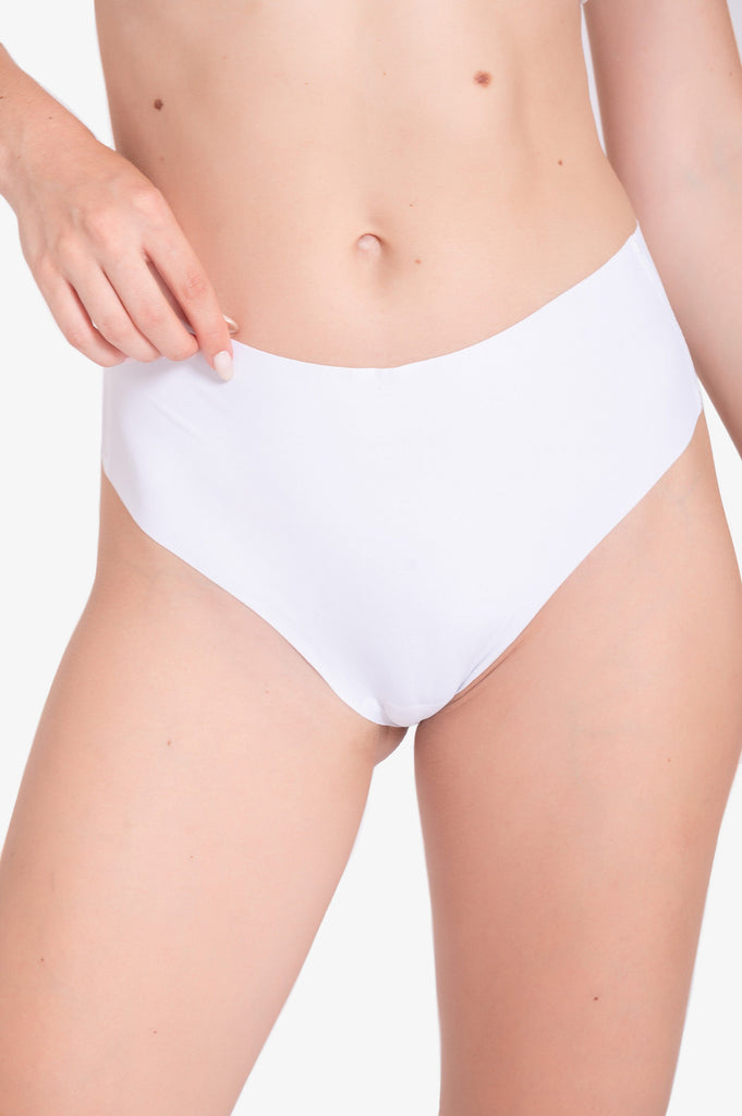 Bikini Cintura Alta Rose - Blanco CALZONES SUEN 