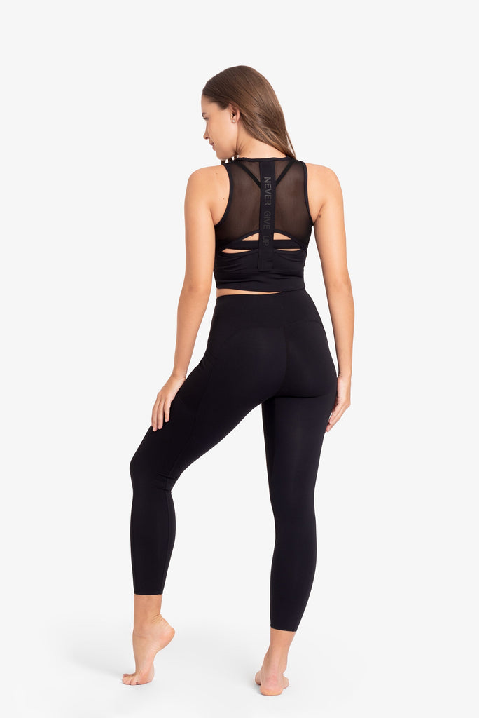 Sport Bra Resilence - Negro CROPTOPS SUEN 