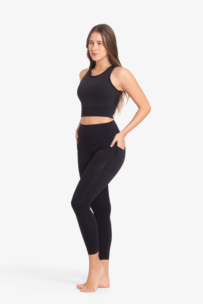 Sport Bra Resilence - Negro CROPTOPS SUEN 