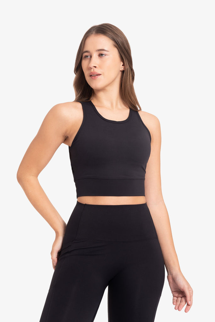 Sport Bra Resilence - Negro CROPTOPS SUEN 