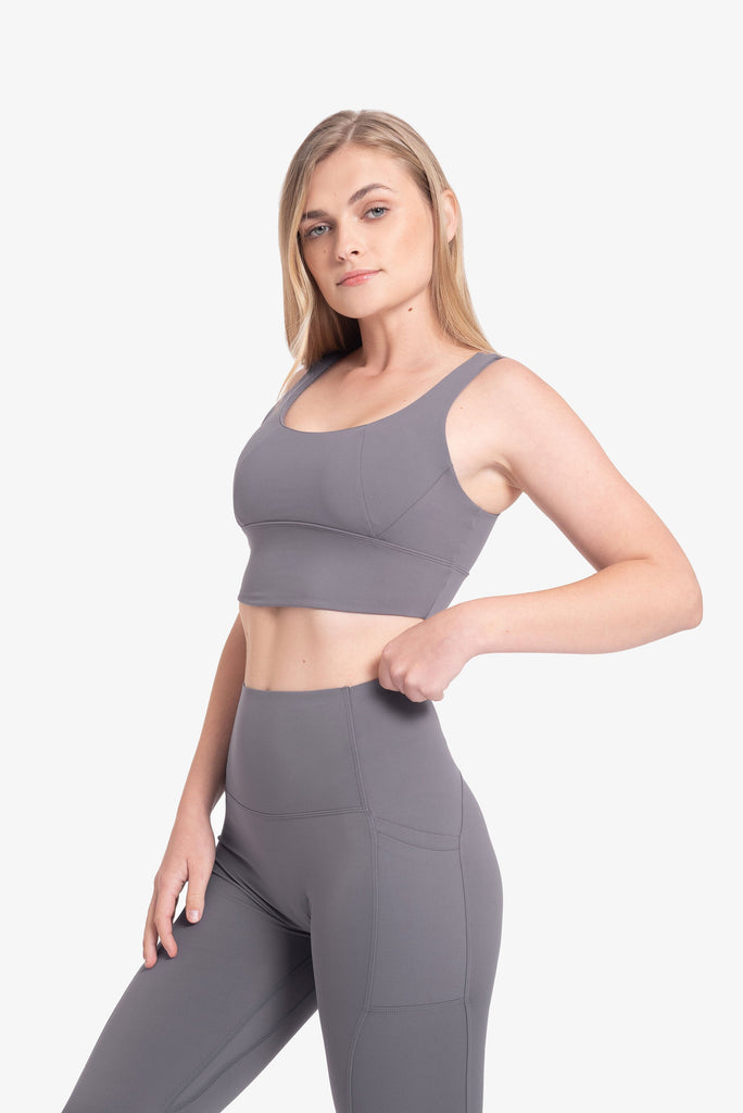 Sport Bra Zen - Gris CROPTOPS SUEN 