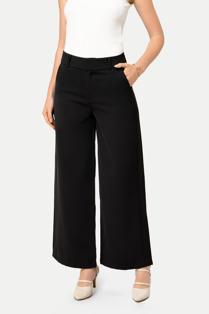 Pantalon Wide Leg Elba PANTALONES MOIXX Negro S 