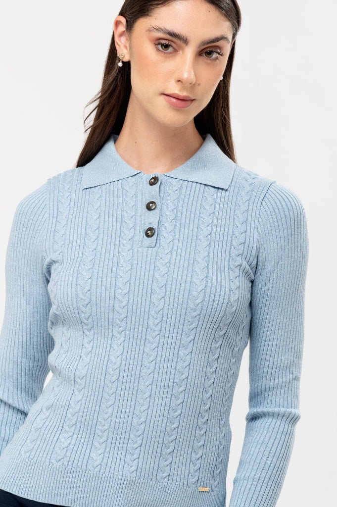 Polo Camisero Ariel POLOS MOIXX Celeste S 