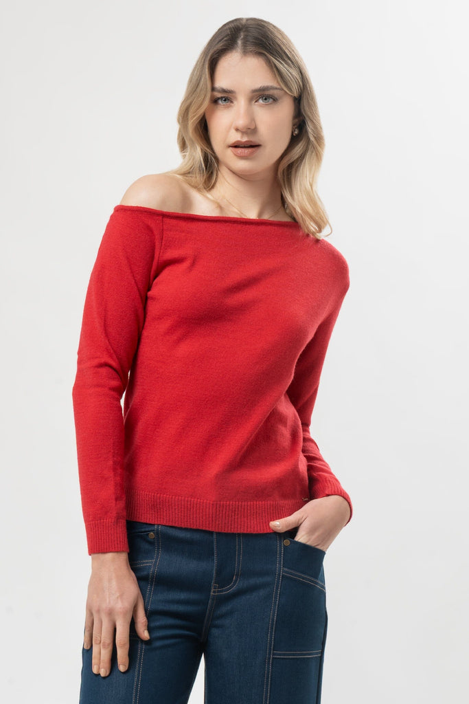 Sweater Manga Larga Constanza CHOMPAS MOIXX Rojo S 