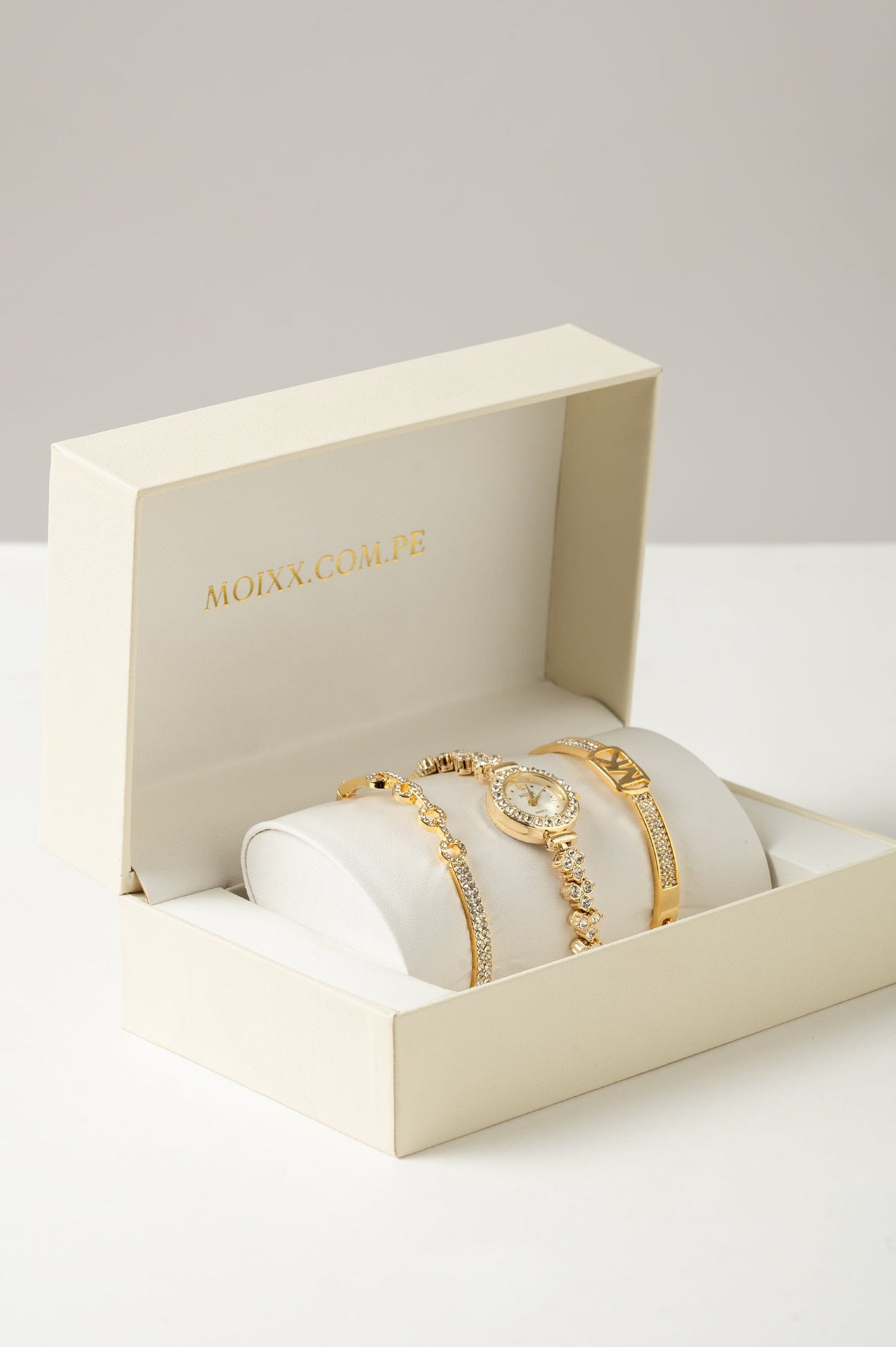 Reloj Aurora Pack RELOJES MOIXX Dorado 